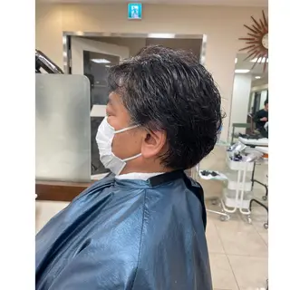 パーマ メンズ ラカリテ所属・渋谷 りなのヘアスタイル