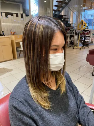 セミロング ¥0カットモデル募集 ✨大場正照🫧のヘアスタイル