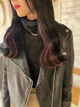 ロング カラー エクステ/プル エクステKOICHIのヘアスタイル