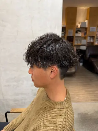 ショート パーマ メンズ 春日井メンズパーマ 🔥KOSEI🔥のヘアスタイル