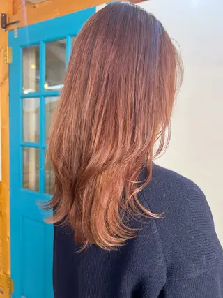 ロング カラー KANA/ボブ/ インナーカラー/艶髪のヘアスタイル