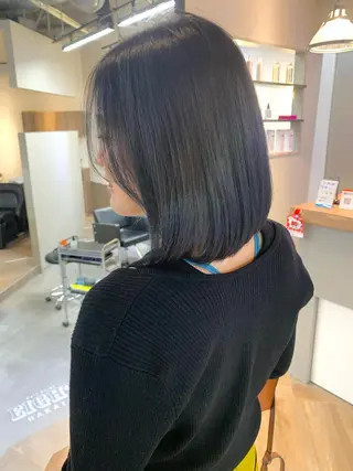 ミディアム カラー 💈平島 拓也💈のヘアスタイル