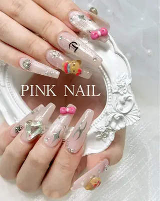 ネイル pink nailのネイルデザイン