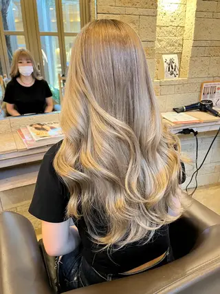 ロング 小塚 和眞のヘアスタイル