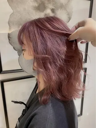 ミディアム sio.nail&eyebrow salon shimokitazawa2号店所属・nailist mana𖤐´-のネイルデザイン