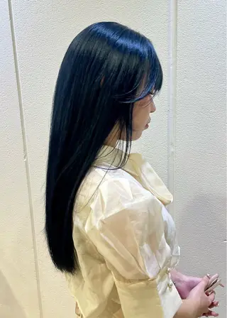 ロング カラー Lolonois梅田 澤田　葵のヘアスタイル