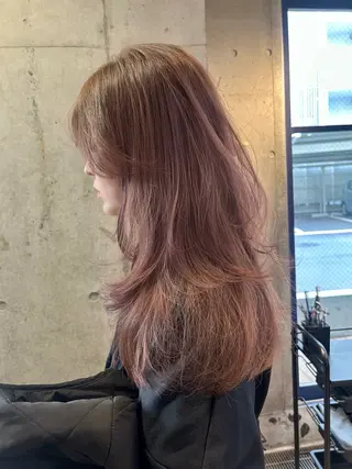 ロング カラー RONU所属・鎌倉駅*カット/ 似合わせ/ニシハラのヘアスタイル