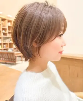 ショート 加藤木麻彩 NEROのヘアスタイル
