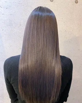 ロング カラー 久保 敏之のヘアスタイル