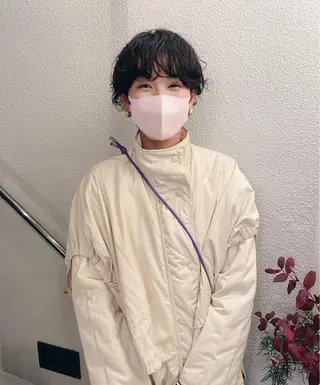 ショート パーマ tete nico所属・似合わせ/ヘアカラー nanami🌸のヘアスタイル