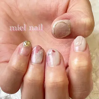 ネイル miel nailのネイルデザイン