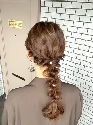 ヘアアレンジ 推し活＊イベントヘア 💕ゆり🐈🐾のヘアスタイル