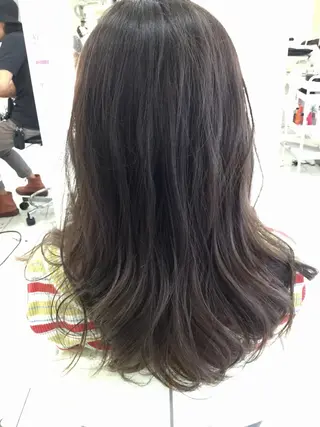 ロング カラー Ash 山田 勇太のヘアスタイル