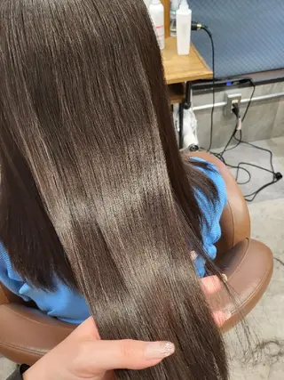 ロング E N T E R所属・🌕髪質改善/透明感 @ENTER大名のヘアスタイル