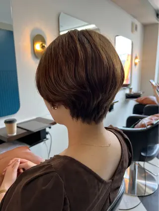 ショート 圧倒的髪質改善 ✂︎飯島悠介のヘアスタイル