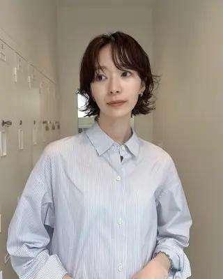 ショート M.SLASH表参道所属・🩵垢抜けボブ /ミニボブ🩵しおのヘアスタイル