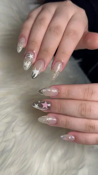 ネイル Belleﾍﾞﾙ所属・Belle　Nail 【haluca】のネイルデザイン