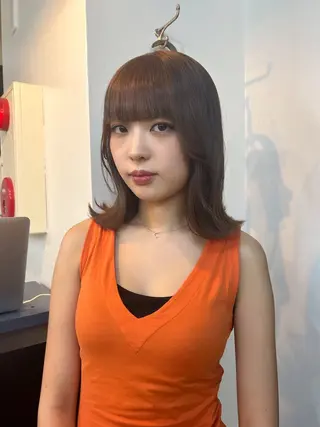 ロング カラー ハイトーンカラー ⭐️NAZUNAのヘアスタイル