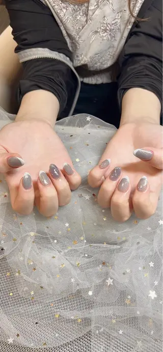 ミディアム カラー ネイル Ryoko Nailのネイルデザイン