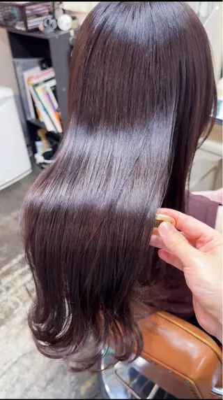 セミロング カラー Chic シックのヘアスタイル