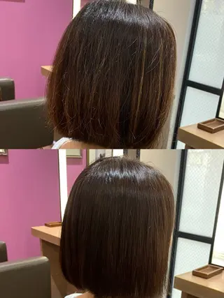 ミディアム カラー ヘアーサロン ソシエ新百合ヶ丘所属・🍒SOCIE あかり🍒のヘアスタイル