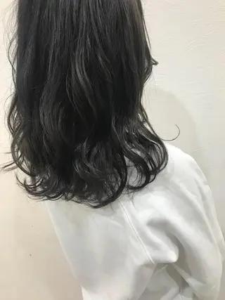 セミロング Life salon SAKURAのヘアスタイル