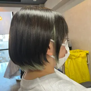 ショート カラー ヘアアレンジ est hair 池袋西口店所属・😈派手髪/ 地雷系 /　KALIN😈のヘアスタイル