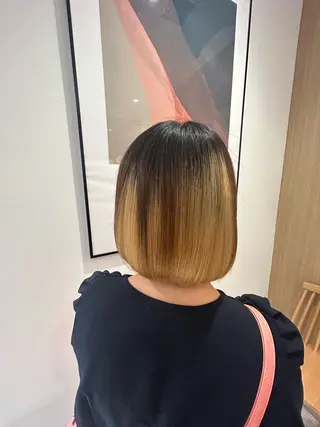 ショート カラー Moana大宮店所属・石坂駿伍/縮毛矯正/ ストレート/髪質改善のヘアスタイル