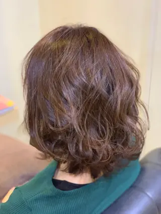 ミディアム カラー Beauty&barber Re:tle所属・河野 有希のヘアスタイル
