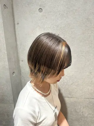 ショート カラー if表参道所属・Miu / model 募集中のヘアスタイル