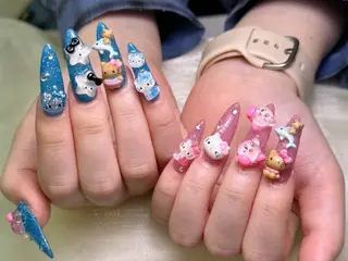 ネイル lucky nail 歌舞伎町のネイルデザイン