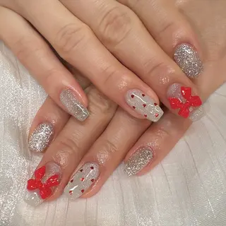 ネイル ネイル/耳つぼ 🖤RIKOのネイルデザイン