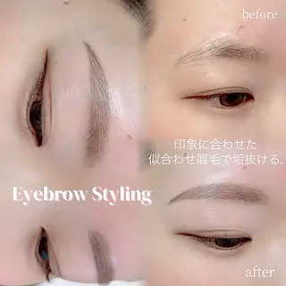 アイブロウ WHITEEYE堺東 店長/藁粥　明の眉毛・アイブロウイメージ