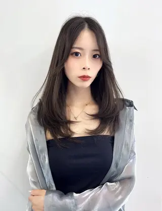 ロング カラー ヘアアレンジ 韓国レイヤー/ボブ 髪質改善/TAKAのヘアスタイル