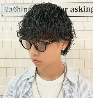 パーマ メンズ 🌀メンズカット メンズパーマ🌀のヘアスタイル