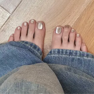 カラー カスミ 💛吉祥寺のネイルデザイン