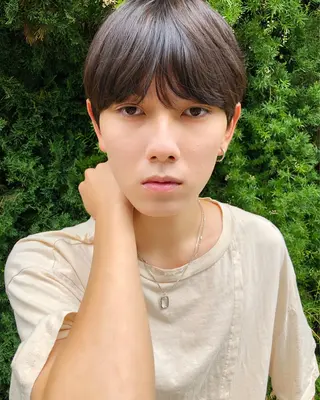 ショート メンズ🍃ナチュラル 韓国風ヘアRENのヘアスタイル