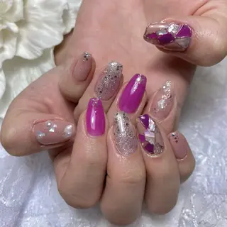 ネイル 🍑uchida momoka🍑のネイルデザイン