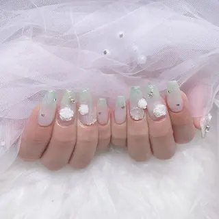 ネイル aba nail 🤍 yunaのネイルデザイン