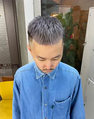 メンズ 断髪刈舞所属・大月 優汰のヘアスタイル