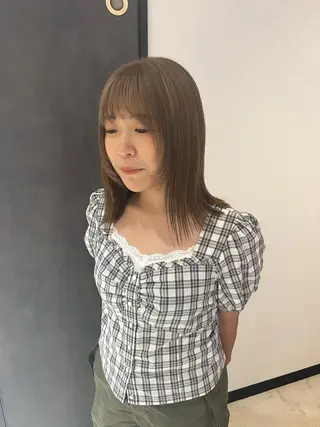 カラー MATTY yoshika 🐻のヘアスタイル