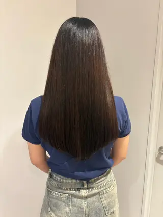 ロング 藤田 小波のヘアスタイル