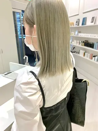 ミディアム Parve  Mix 🫧梶川虹のヘアスタイル