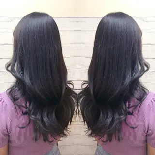 ロング カラー 韓国ヘア🤍髪質改善 🇰🇷AKANEのヘアスタイル