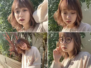 ミディアム 🫧艶感カラー /Ruu🫧のヘアスタイル