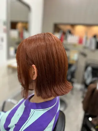 カラー 艶髪🥣透明感カラー 🫧前田奈津実のヘアスタイル