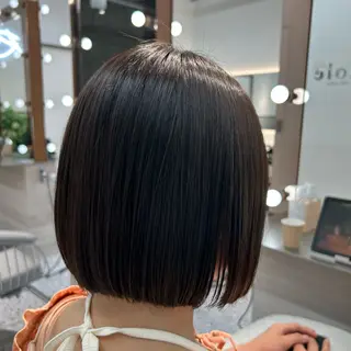 ミディアム カラー ボブ/髪質改善 jionのヘアスタイル