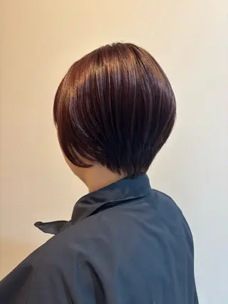 ショート カラー 横田 凜子のヘアスタイル