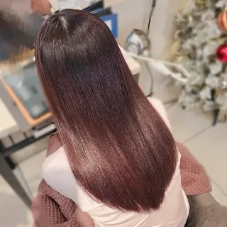 カラー 🐶カラーモデル🐶 くまだ あかねのヘアスタイル