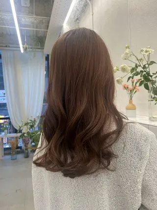 セミロング 🌻花屋併設🌻濱 幸帆のヘアスタイル
